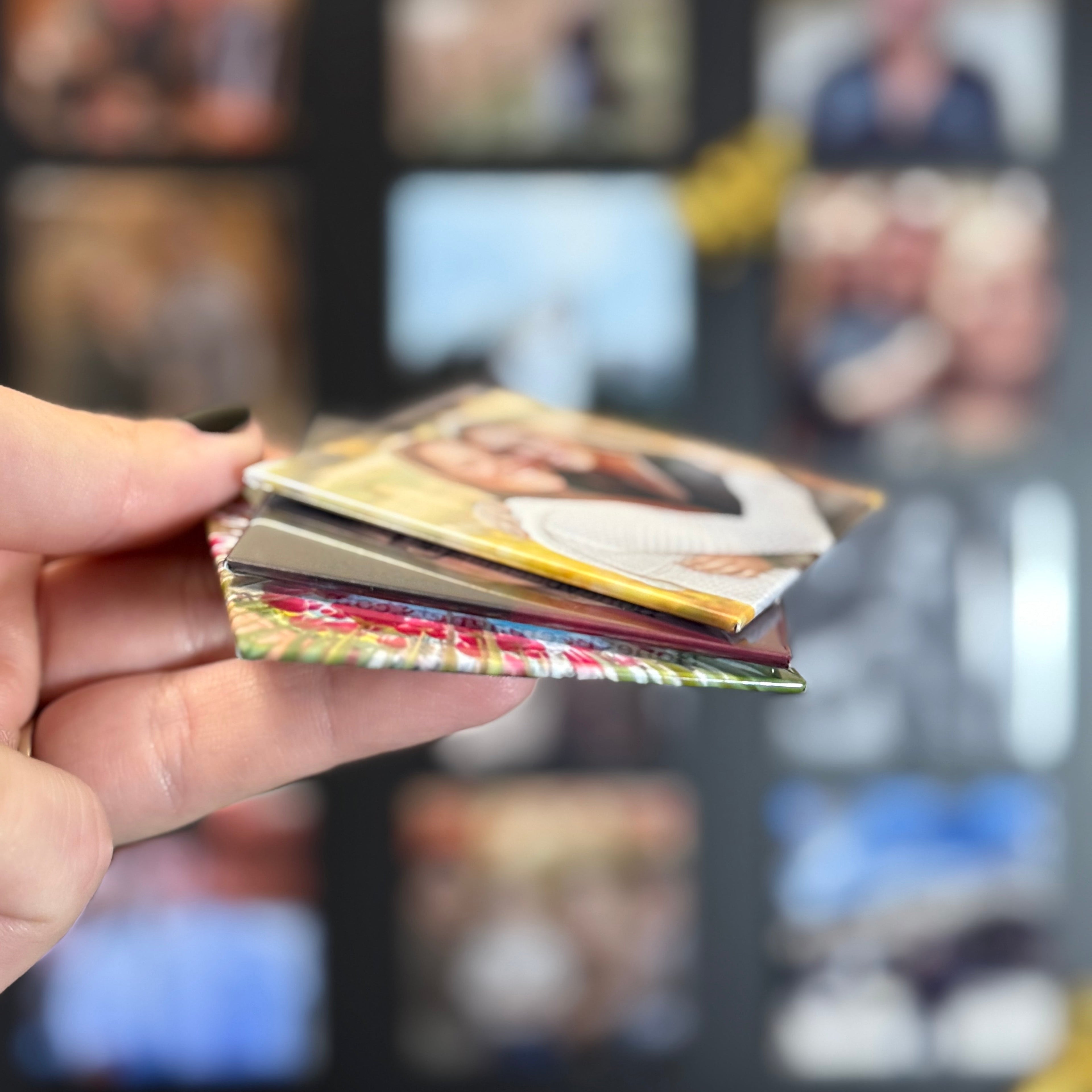 2.5" x 2.5" Photo Fridge Magnets