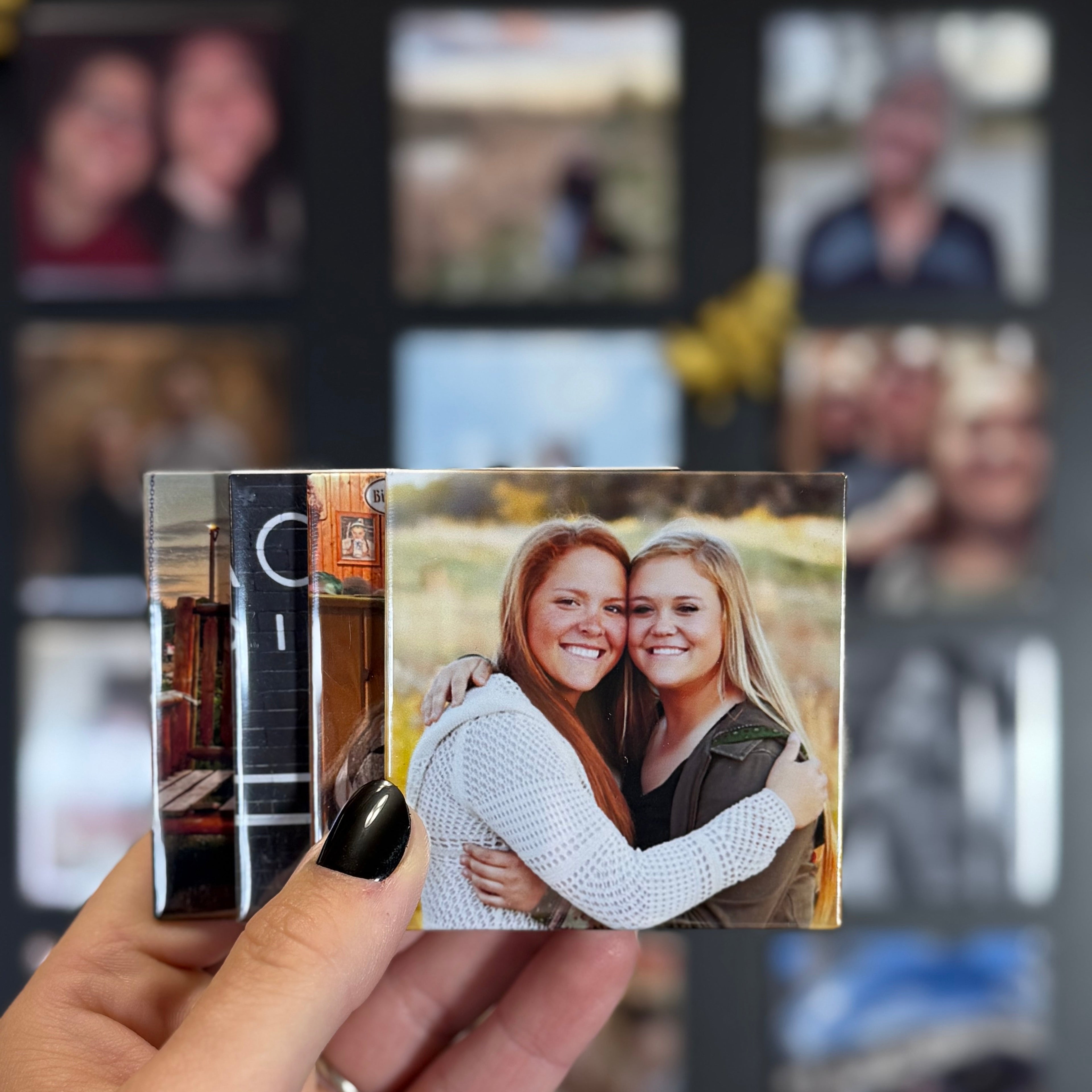 2.5" x 2.5" Photo Fridge Magnets